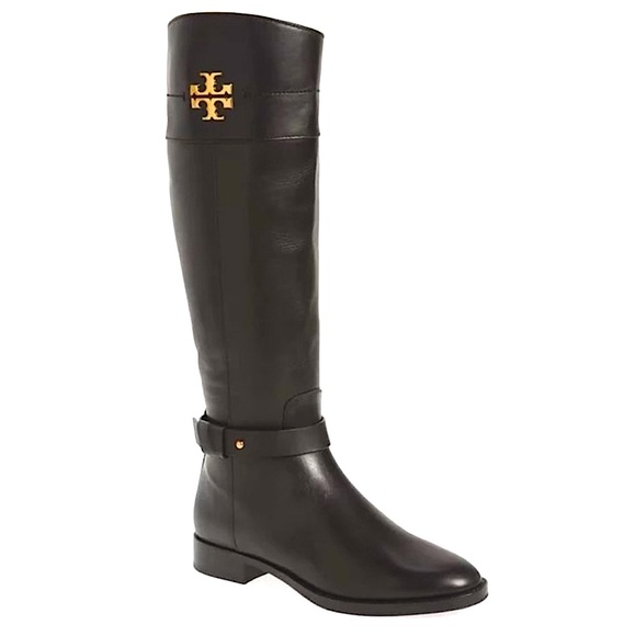 Tory Burch Shoes - 🔥Tory Burch Boots calf leather black riding boots winter size 9.5